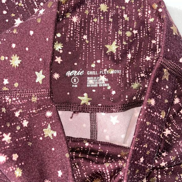 Aerie maroon high rise full length legging - Picture 6 of 6